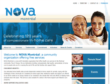 Tablet Screenshot of novamontreal.com